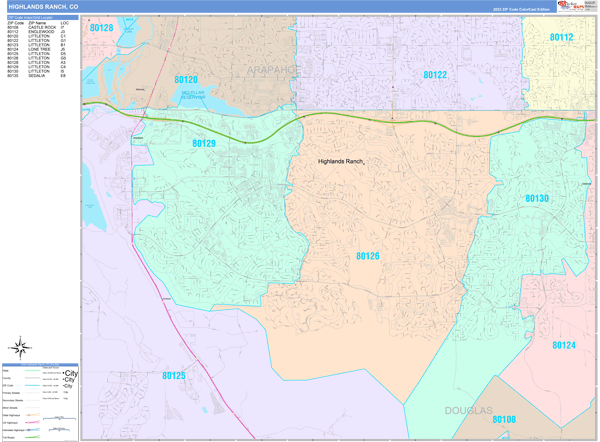 What is Highlands Ranch Zip Code