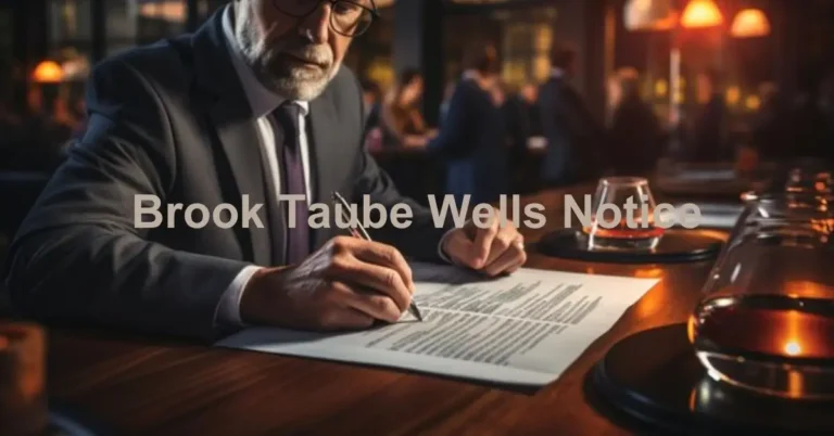 Critical Insights into the Wells Notice Issued to Brook Taube